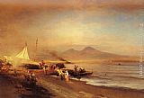 The Bay of Naples by Oswald Achenbach